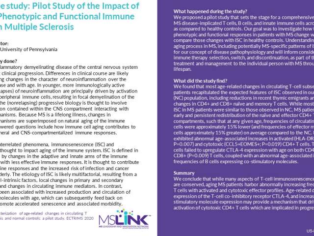 Immunome Pilot Study Description